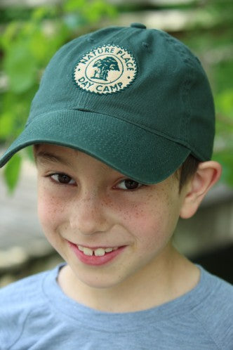 100% COTTON RELAXED TWILL HAT – FOREST GREEN